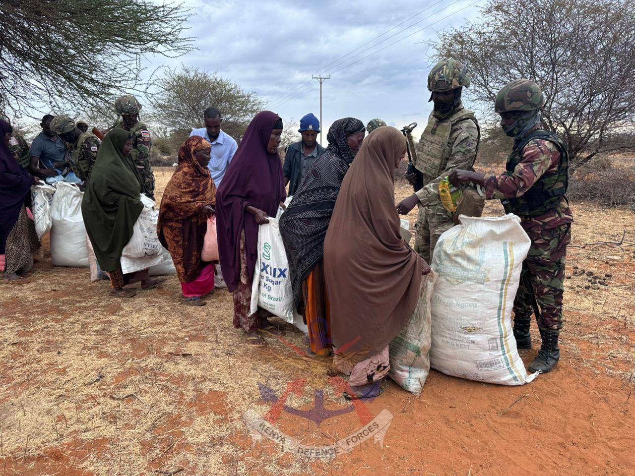KDF Brings Aid, other Goodies to Irresuki Community Through Civil-Military Outreach
